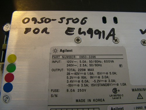 Fuente de alimentación Agilent 0950-5506 0950-3396 para E4991A - Imagen 2 de 6