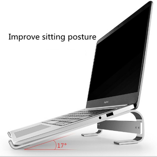 Universal Aluminum Alloy portable Slim Stand Non-slip Holder For Laptop 10“-18" - Photo 5/14