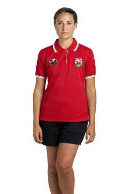 Ladies Wales Euro Football Championship polo shirt T-Shirt - Image 1 of 2