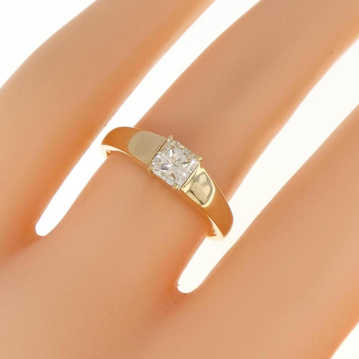 Authentic K18YG Diamond Ring 0.524CT #230-000-006-3073 | eBay Authentic K18YG Diamond Ring 0.524CT #230-000-006-3073 | eBay