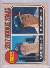 Aaron Judge 2017 Topps Heritage Card #214 New York Yankees Rookie Stars Nice!