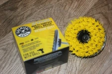 NIB Chemical Guys Medium Duty Spinner Carpet & Upholstery Cleaner Drill Brush