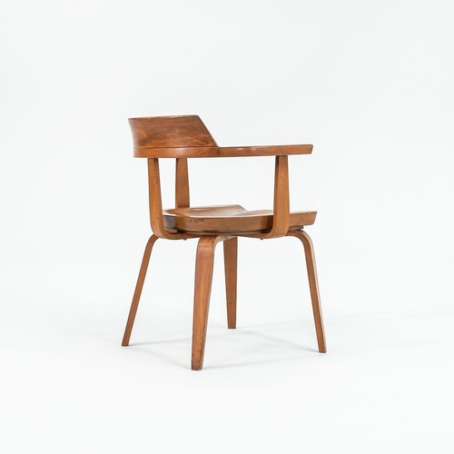 1951 Bauhaus W199 Dining Arm Chair by Walter Gropius and Ben Thompson for Thonet - Picture 12 of 12