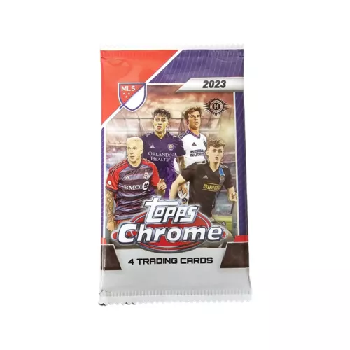 2023 Topps Chrome MLS Major League Soccer Hobby Box - New & Factory Sealed