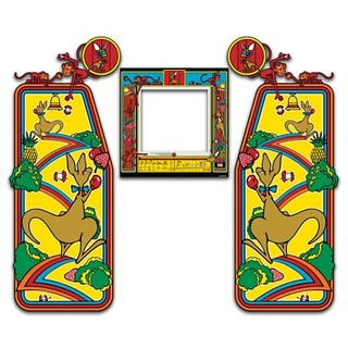 Kangaroo Arcade CPO Side Art Decal Kit Replacement Stickers 1-YR Warranty