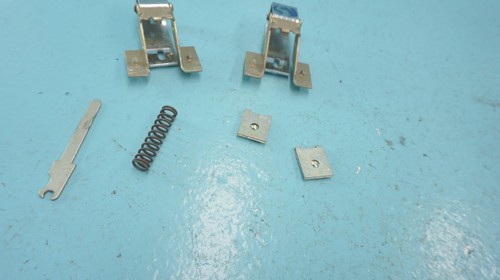 MERCEDES--BENZ W109 300SEL W108 , GLOVE BOX HINGE CHROME SET , OEM , - Picture 11 of 11