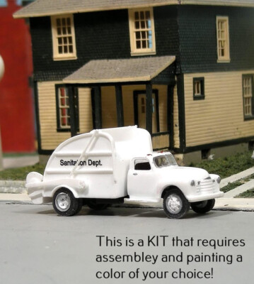 HO 1:87 Sylvan V-413 - 1947-53 Chevy Conventional w/Heil Colecto-Pak Refuse Body