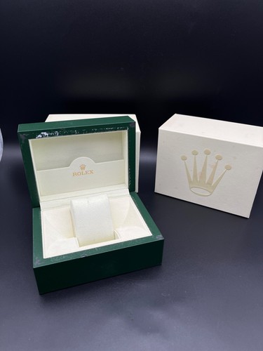 ORIGINAL ROLEX GRÜN BOX SCHATULLE WAVE 30.00.71 SUBMARINER GMT DATEJUST OYSTER