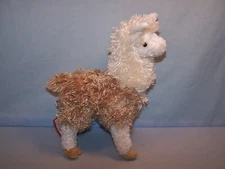 VINTAGE Douglas Cuddle Toy 11"  Plush Stuffed Animal LLAMA Alpaca w Original Tag