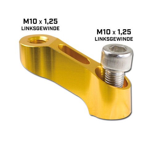 2 Spiegelhalter Ausleger Aufnahme Verlängerung Adapter Spiegelarmverlängerung - Bild 6 von 8