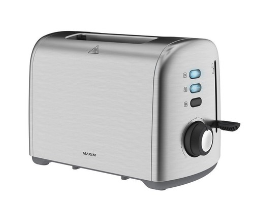 Maxim 950W 2 Slice 7 Setting Automatic Anti-Jam Stainless Steel Toaster M2TSS - Picture 3 of 3