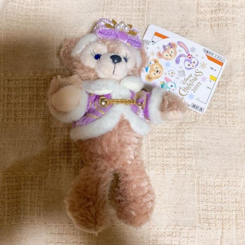 Insignia de peluche Tokyo Disney Resort Shellie May Duffy's Christmas 2019 Sea #DD808