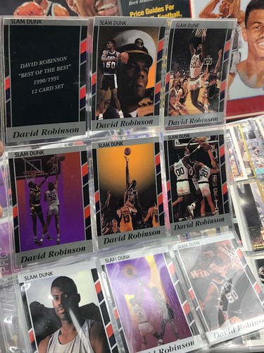 David Robinson Card Magazine Collection 230+ artículos San Antonio Spurs Rookie - Imagen 5 de 12