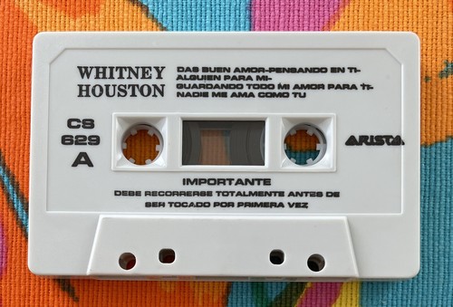 Whitney Houston - Whitney Houston (Self-Titled) - Mexico Import Cassette Tape - Picture 2 of 5
