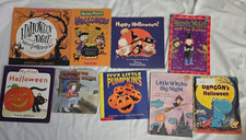Lot of 9 Halloween, Witch, Poetry  PB/HB/Board Books  Teacher Library