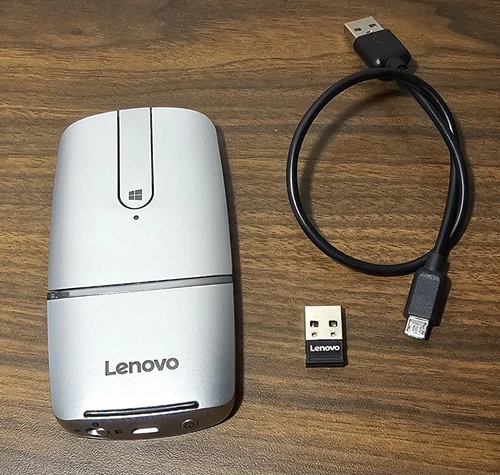 Lenovo Yoga Wireless Mouse MOBTJLL  w/ Dongle + Charging Cable