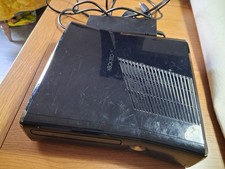 Microsoft Xbox 360 S Console Black Tested And Working