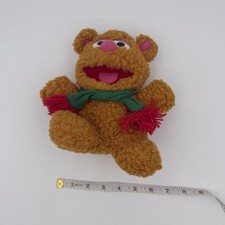 Vintage 1987 Henson Associates Baby Fozzie Bear Plush Scarf