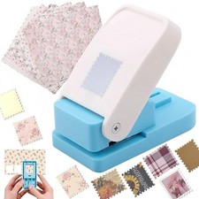 Rectangular Postage Stamp Puncher, 1 x 0.8 Inch Paper Punch