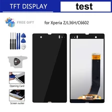 LCD Display Touch Screen Digitizer Replacement for Xperia Z/L36H/C6602
