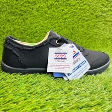Skechers BOBS B Cute Womens Size 8 Black Casual Walking Slip On Shoes Sneakers