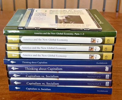 Lot of 3 Great Courses: Business & Economics ~ The Teaching