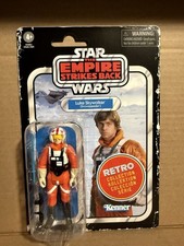 Star Wars Luke Skywalker Retro Collection Action Figure Snowspeeder MOC Hoth Ice