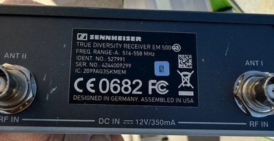 Sennheiser EM 300G3 527991 with MIC