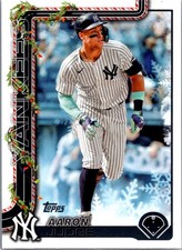 2025 Topps Holiday Aaron Judge #H161 New York Yankees