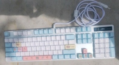magegee keyboard MK Storm Worms 104 Key Gaming Keyboard With Replaceable Keys