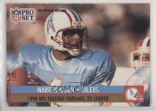 1991 Pro Set League Leader Warren Moon #9 HOF 3c7