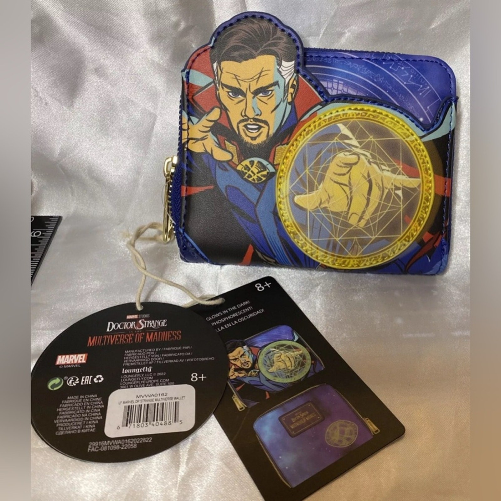 NWT Marvel Disney Loungefly Dr. Strange Multiverse Avengers Wallet AND Backpack image 9