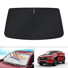 Windshield Sun Shade for Mazda CX-5 2017-2024 Sunshade for 2017-Present CX-5