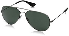Ray-Ban Unisex-Adult Rb3558 Sunglasses - Matte Black Antique 913971 - Authentic
