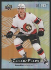 2024-25 Upper Deck Allure Color Flow Orange Yellow #CFL-52 Shane Pinto TW103