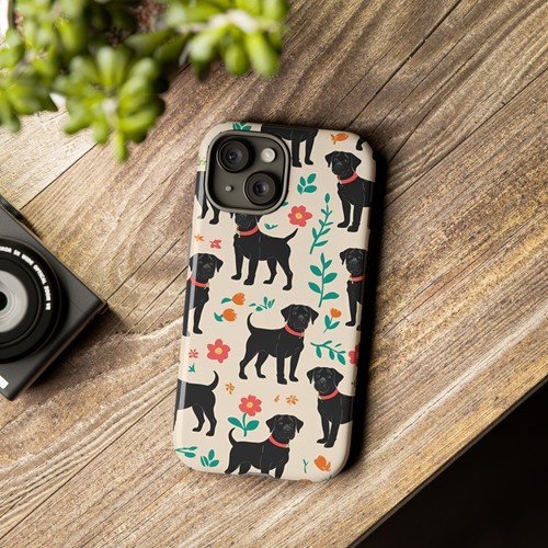 iPhone Case 16/15/14 - Black Labrador Dog Design-FREE SHIPPING - 第 44/89 張圖片