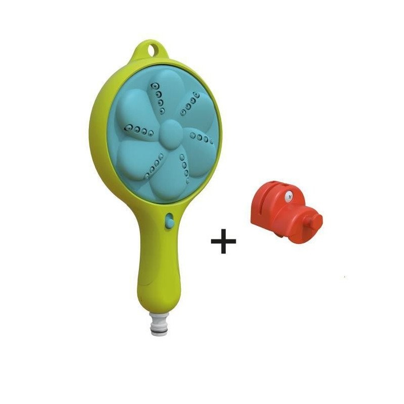Douchette 3 en 1 multifonctionnelle chromée pour tuyau standard de douche