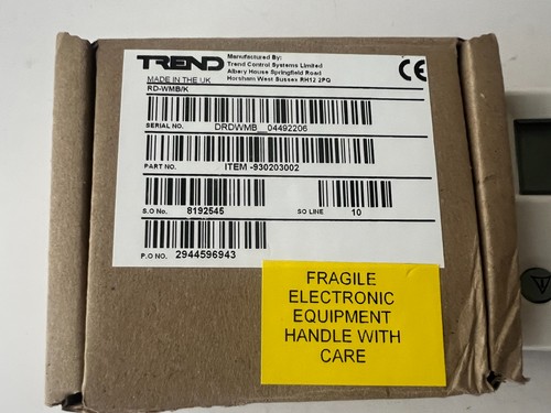 Trend RD-WMB/K Wall Mounted Display & Controller HVAC Trend BMS systems NEW - Picture 2 of 10