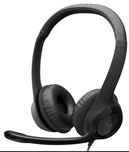 Logitech H390 Wired Headset for Pc/Laptop, Stereo Headphones with Noise Cancelli - Picture 6 of 6