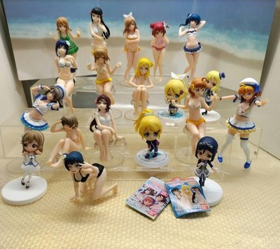 Love Live Sunshine Gasha Portraits Lot Swimsuit Live Ver. & Chibi Kyun