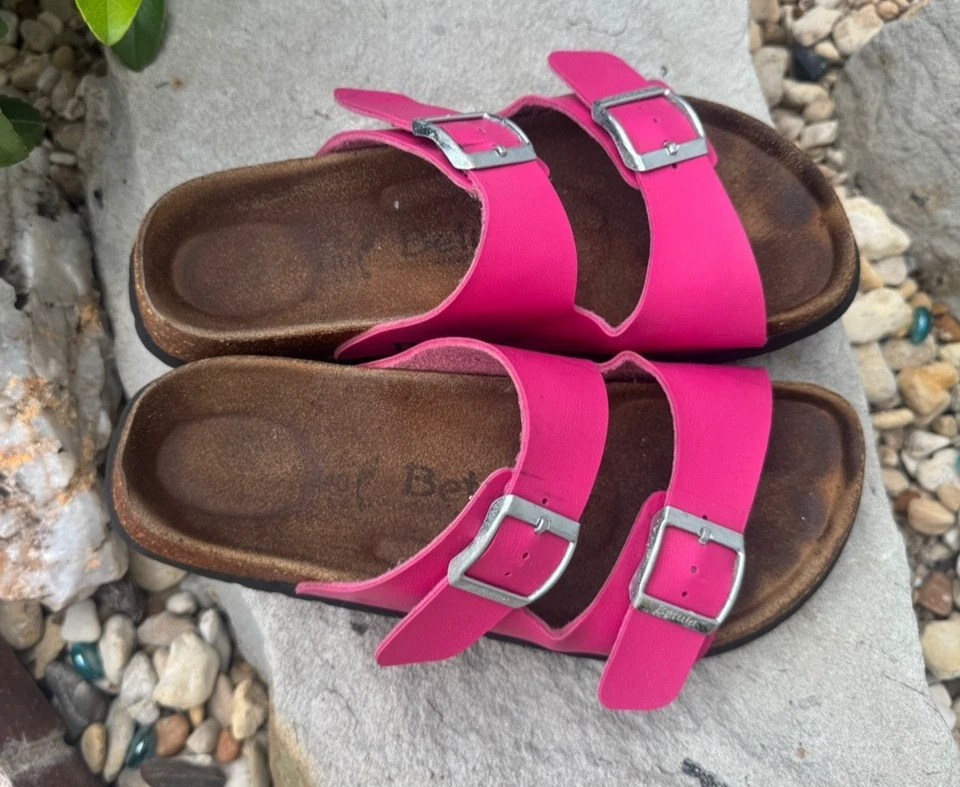 Sandalias veganas Betula rosa magenta Arizona para mujer talla 37 240 cm (US 6-6,5) Foto 3 de 4