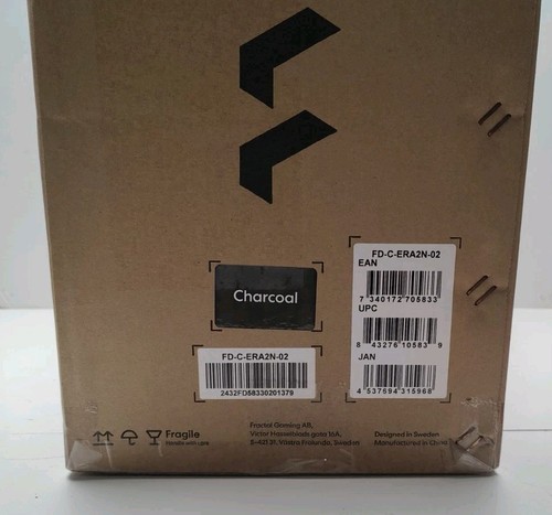 Fractal Design Era 2 Gaming ITX Computer Case - Charcoal - Picture 3 of 4