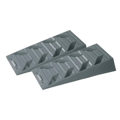 Fiamma Level Blocks Pro (2) Grey Campervan Caravan Wheel Ramp Non-Skid Interlock
