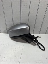 2014-2016 Mazda 3 Passenger Right Door Mirror Wblind Spot Silver