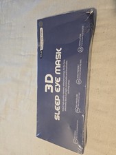 3 D SLEEP EYE MASK Unisex. New. Color: Gray. One Size