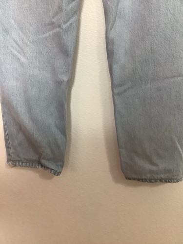 Reformation Cynthia Alien High Rise Straight Damenjeans 24 x 24 blau helle Waschung - Bild 4 von 16