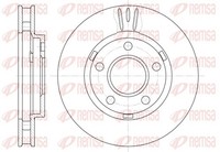 2X Bremsscheibe Remsa 6581.10 FüR Sintra APV Sport Opel Chevrolet Pontiac Trans