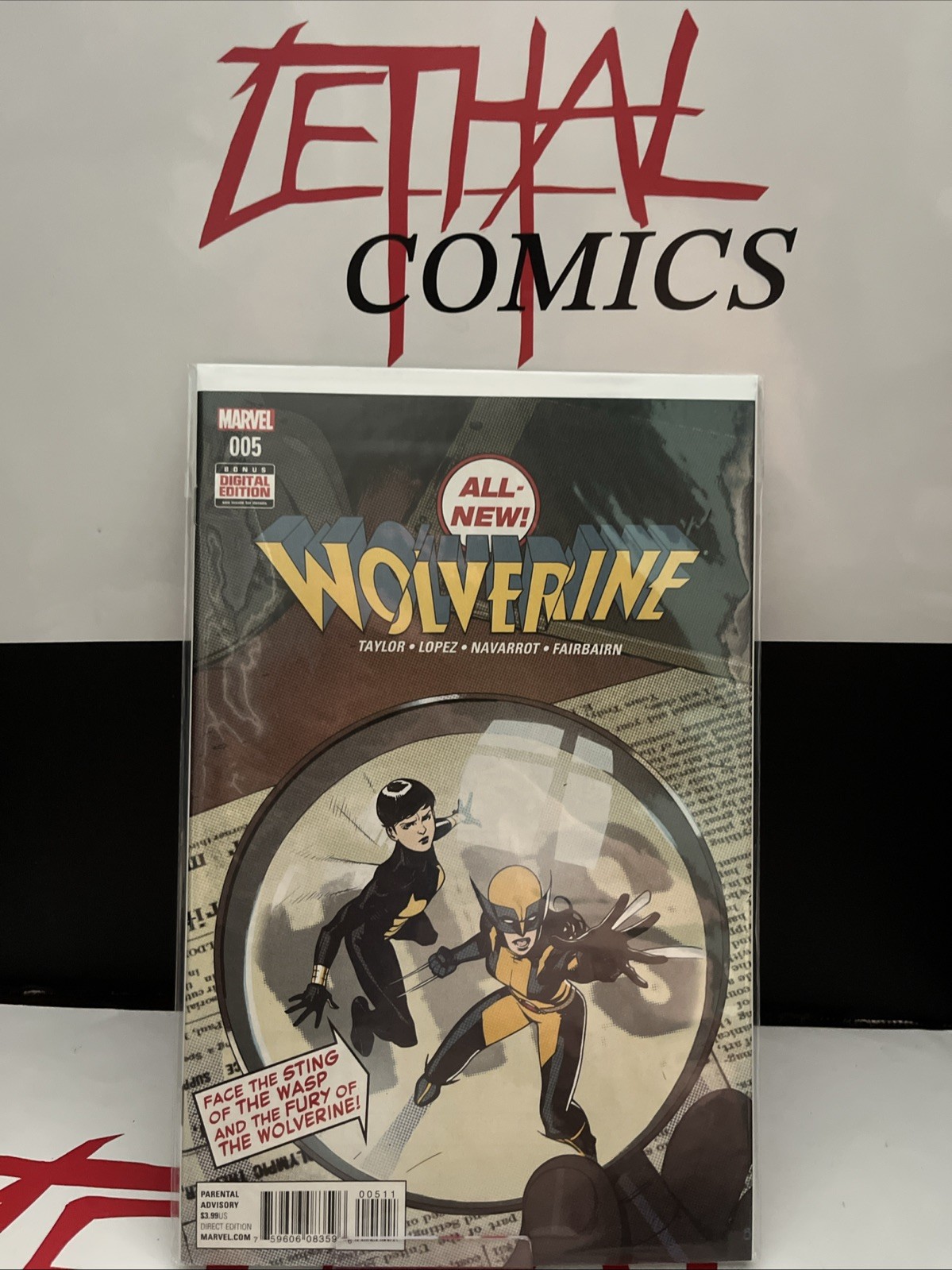 All-New Wolverine #5 Bengal (Marvel Comics April 2016) NM+