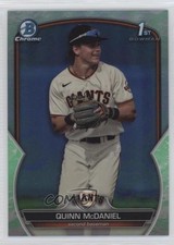 2023 Bowman Draft Chrome Lunar Glow Refractor Quinn McDaniel #BDC-136 j8o