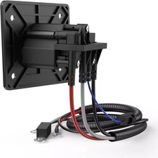 Charger Receptacle Replacement Part for EZGO RXV 48V Golf Cart 2008-2015